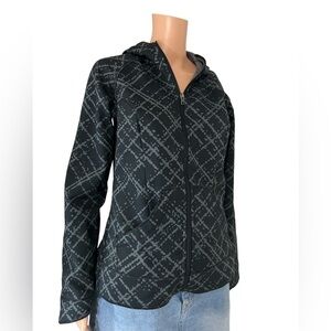 𝅺COLUMBIA Fleece Lined Webbed Hooded Jacket